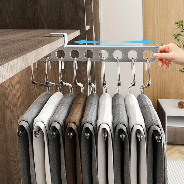 💥Special sale - Intelligent pull-out slide trouser rack