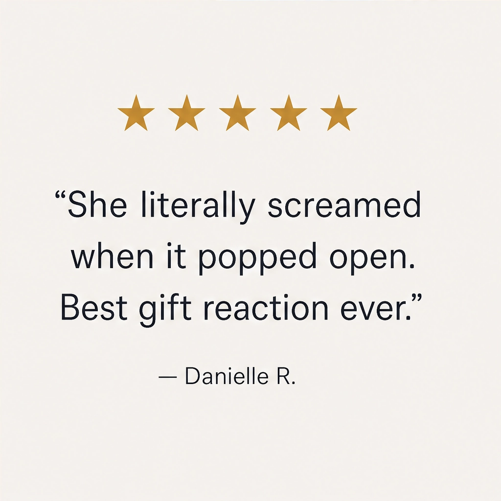Jubilee™ – Surprise Pop-Up Gift Box Set with Confetti & Wrapping for Graduation + 50% OFF