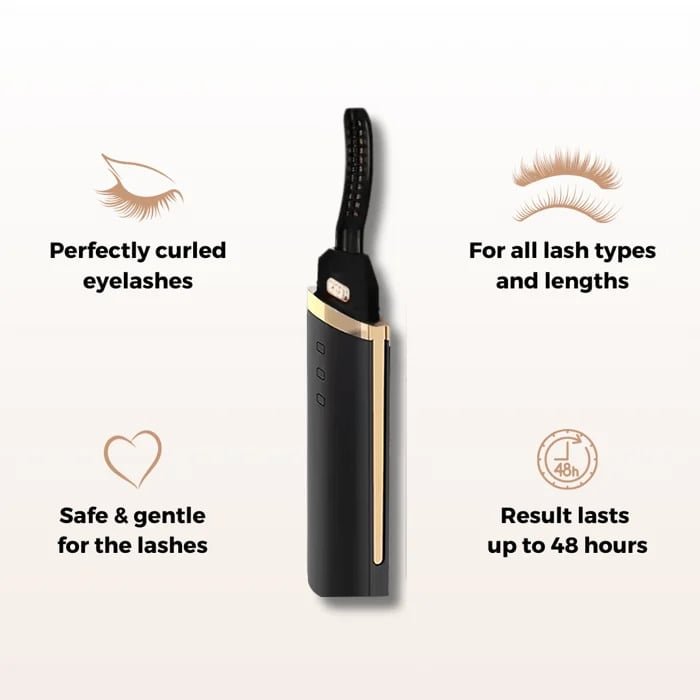 Eyelash Curler-Rechargeable heated eyelash curler