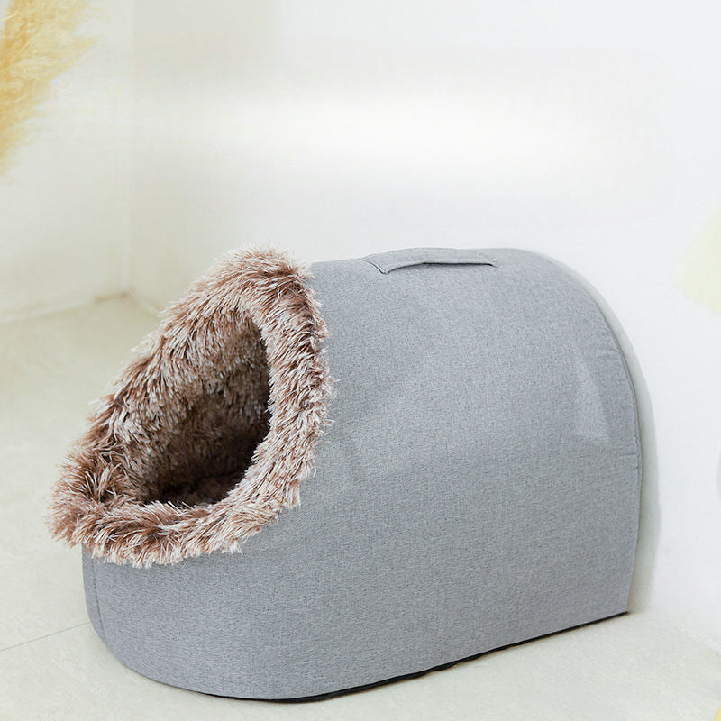 💥HOT SALE 50% OFF🐾Winter Warm Pet Cave Bed