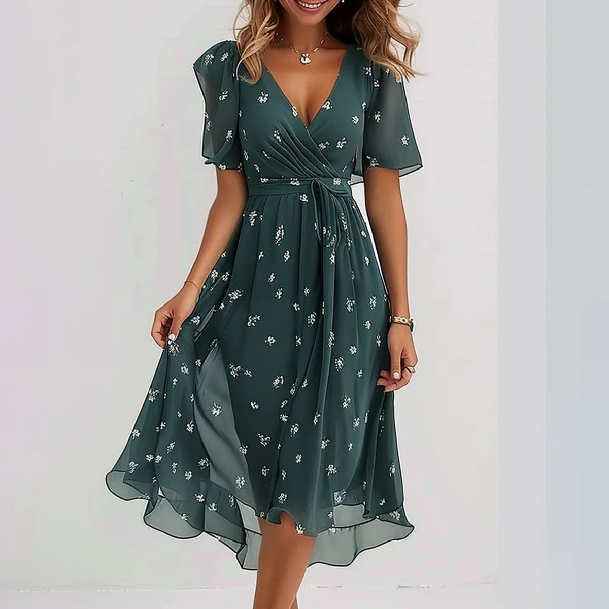Junoelle | Stylish Chiffon Dress