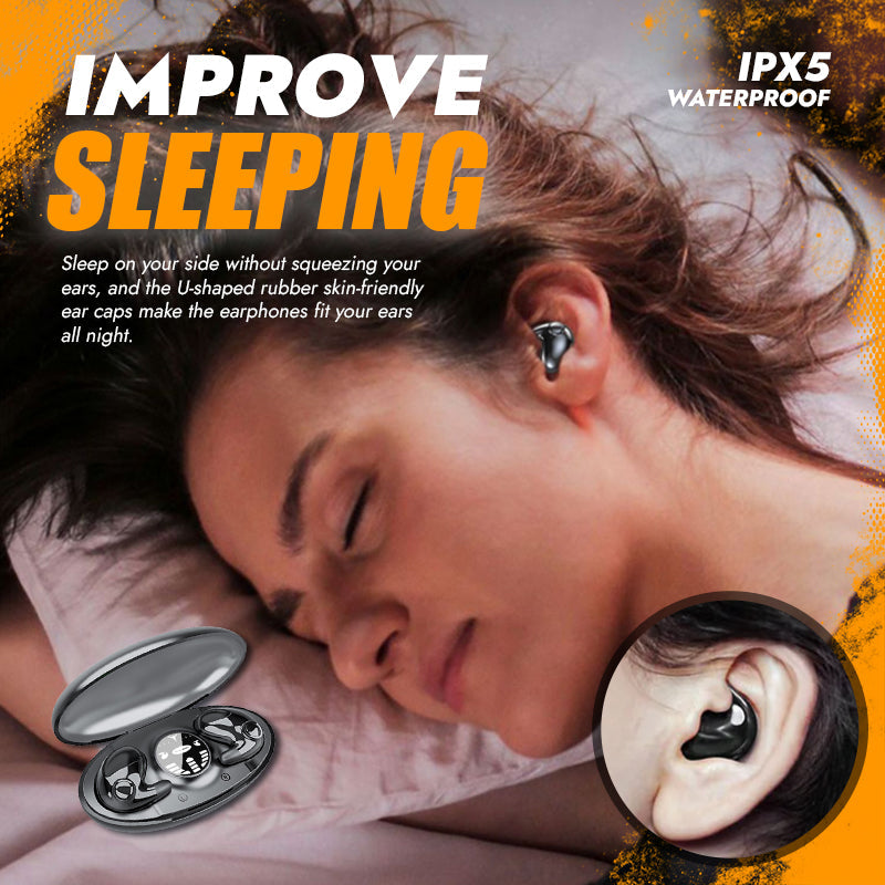 سماعة أذن لاسلكية غير مرئية للنوم مقاومة للماء Ipx5