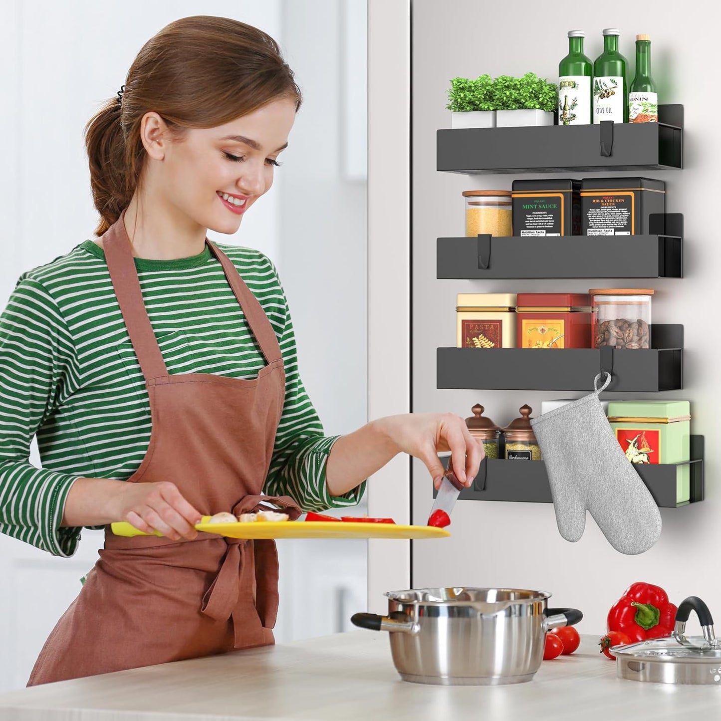 🔥HOT SALE🔥 Magnetic Spice Storage Rack