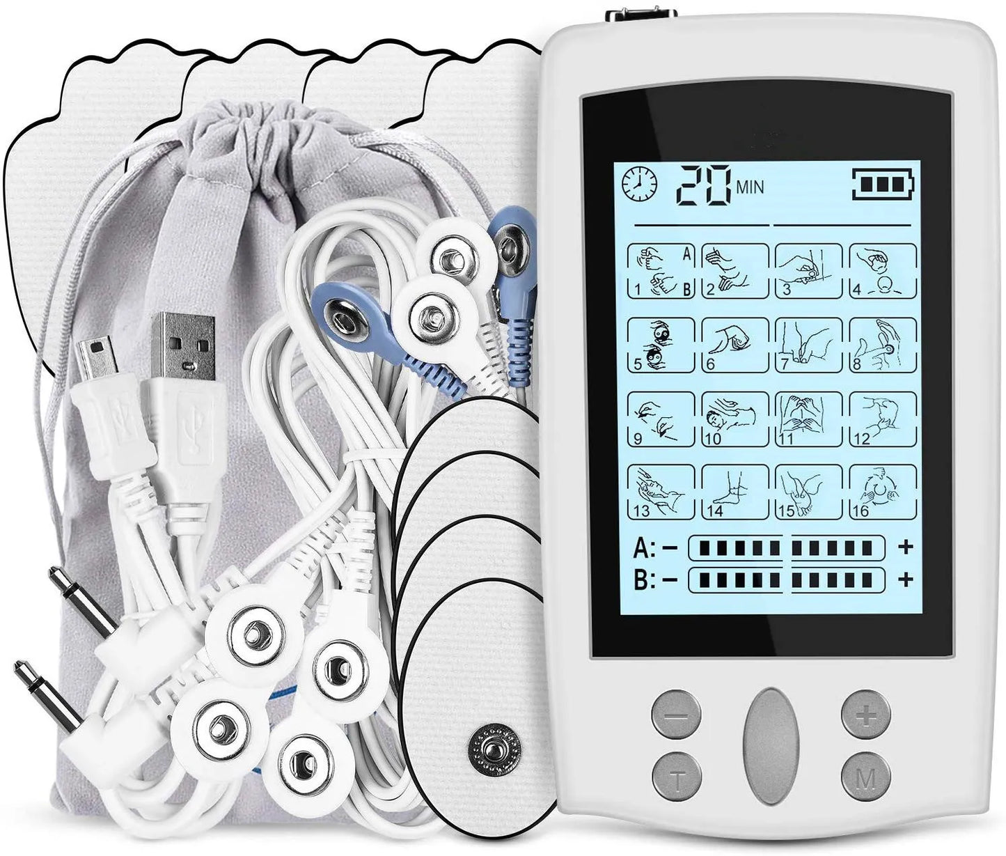 Vyrin PulseMate — Portable Acupuncture Pulse Massager for Muscle Relief