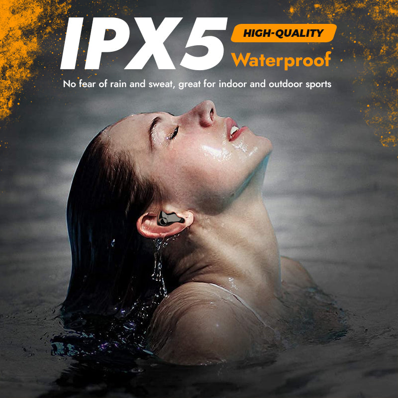 سماعة أذن لاسلكية غير مرئية للنوم مقاومة للماء Ipx5