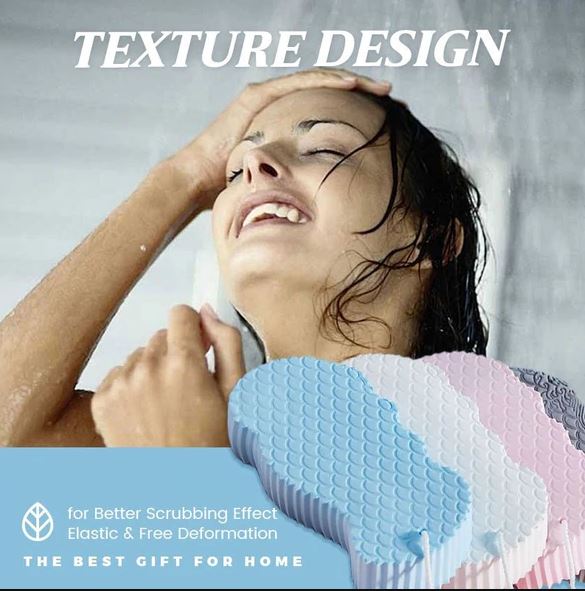 Super Soft Exfoliating Bath Sponge - thedealzninja