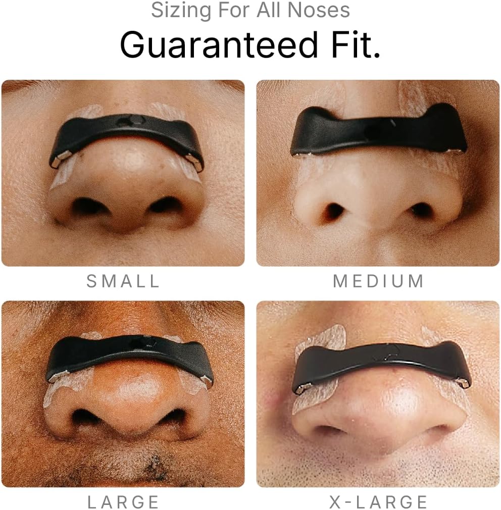 Anti snoring nose clip