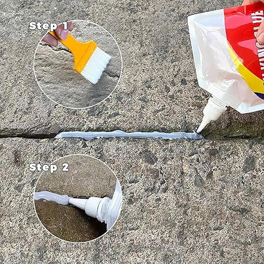 đ ïž Slab Concrete Crack Repair Sealant â Professional-Grade Fix for Driveways, Patios & Sidewalks!