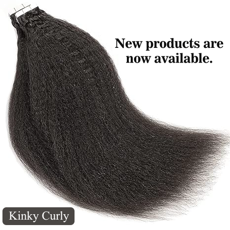 Goopatch Seamless Injected Hand-Tied Invisible Tape In Hair Extension -- 100% VIRGIN HUMAN HAIR