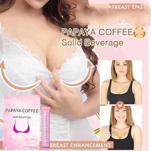 Papaya Coffee for Breast 16bags/Box (2 Boxes)