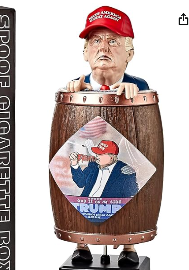 Donald Trump Cigarette Box