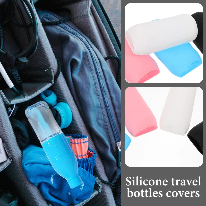 Leak-Proof Stretchable Silicone Protective Covers for Travelling