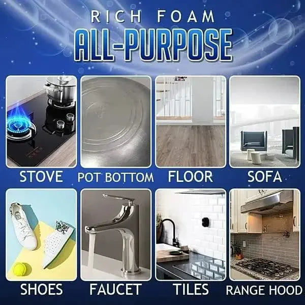 1+1 FREE | Foam Cleaner™ Eliminate Grease Build-Up Quickly and Easily