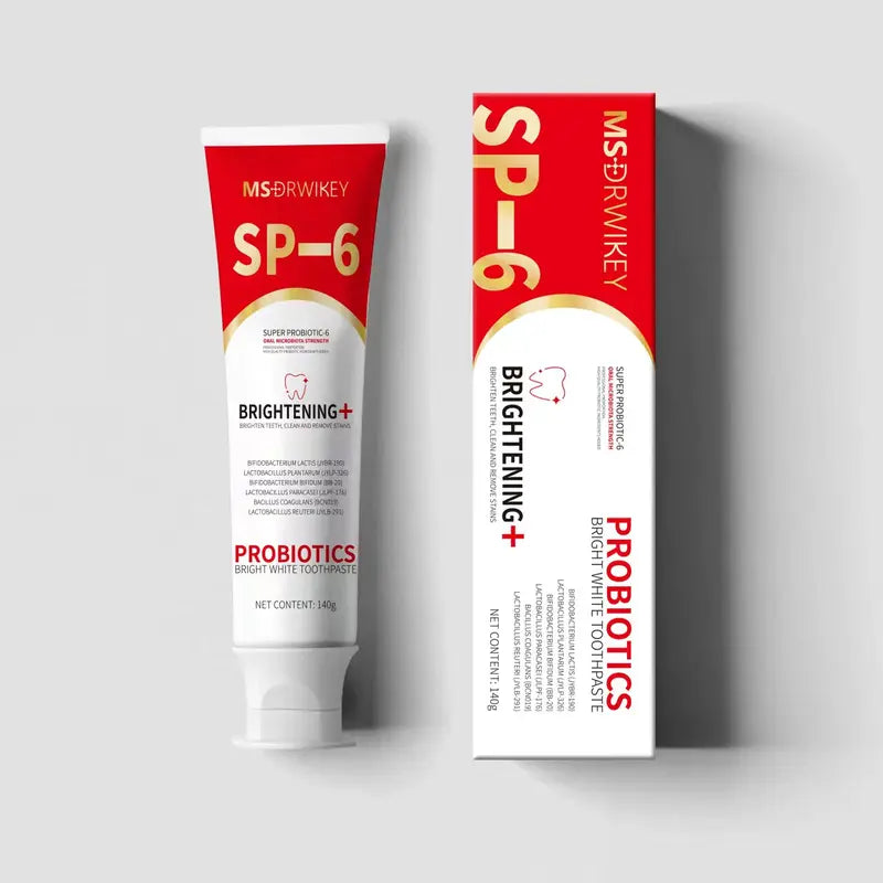 đ„Super Probiotic-6 Toothpaste with 6 Probiotics oalance Oral microbiota strength
