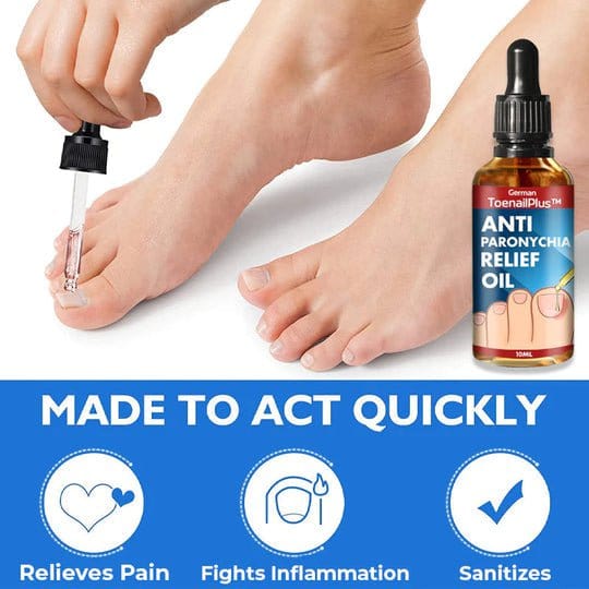 German ToenailPlus™ Anti-Paronychia Relief Oil - flowerence