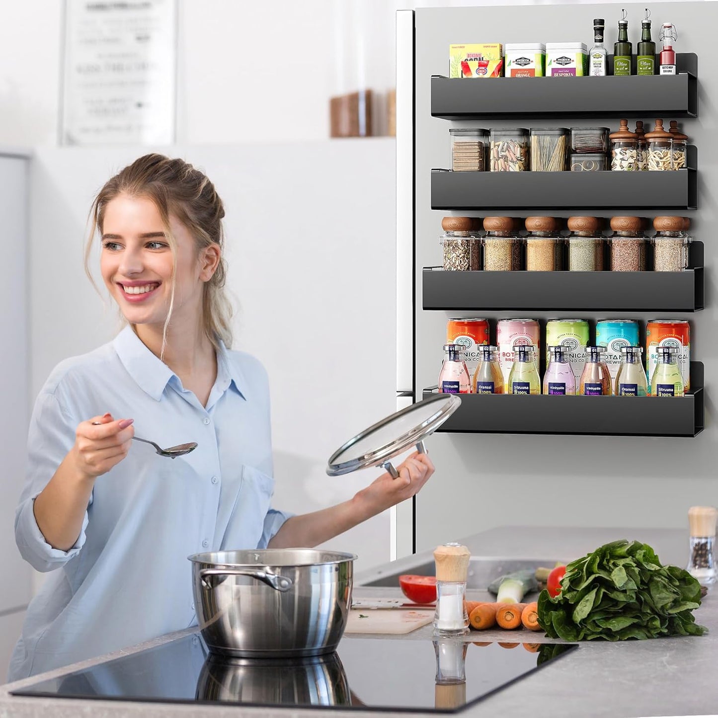 🔥HOT SALE🔥 Magnetic Spice Storage Rack