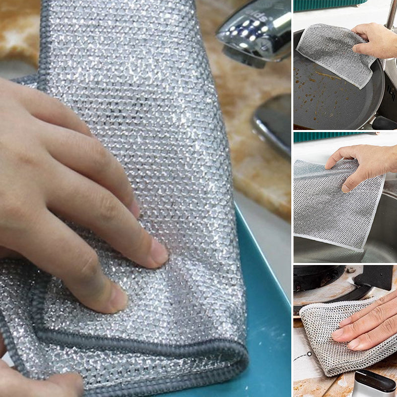 FlexClean Multipurpose Wire Dishwashing Cleaning Cloth