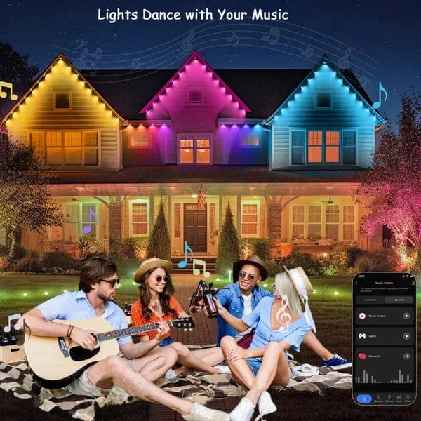 Glizm Outdoor Holiday Lighting 12$ TODAY ONLY