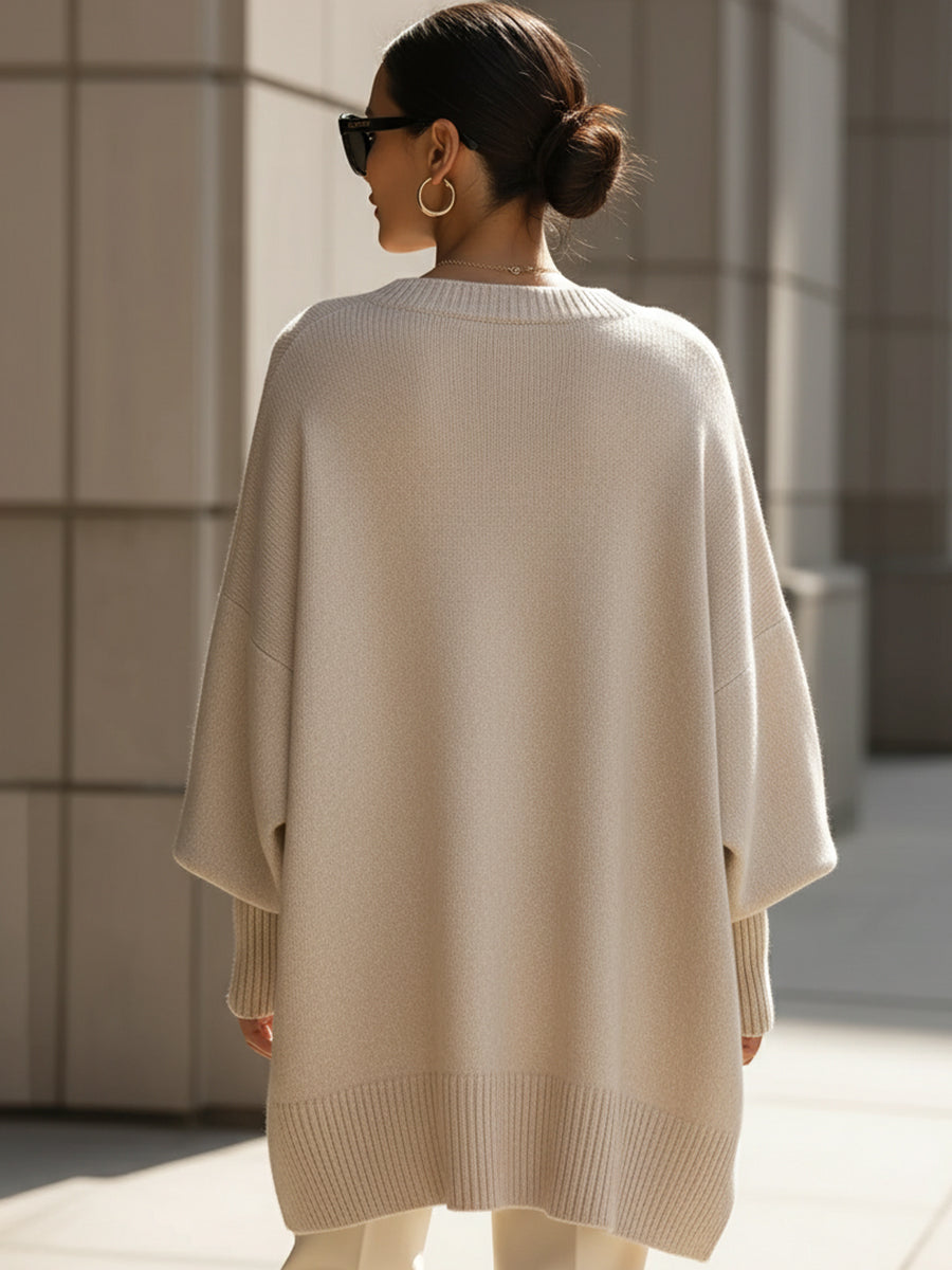 Effortless Elegance Oversized Sweater