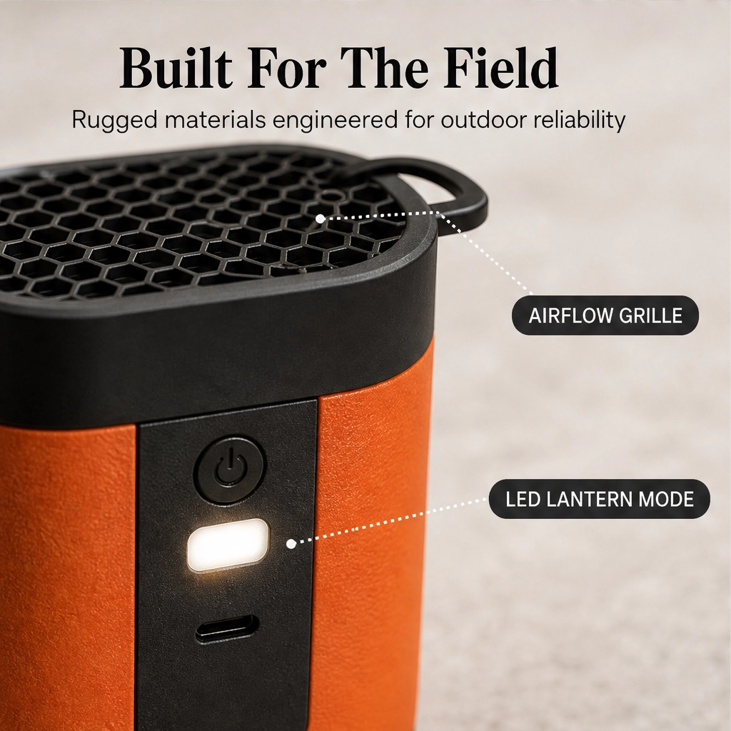 maviglow™ – Cordless USB-Rechargeable Mini Air Pump with LED Light  
