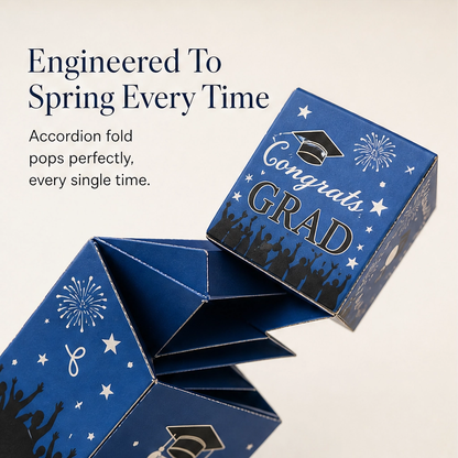 Jubilee™ – Surprise Pop-Up Gift Box Set with Confetti & Wrapping for Graduation + 50% OFF