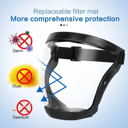 Anti-Dust & Fog-Resistant Face Shield