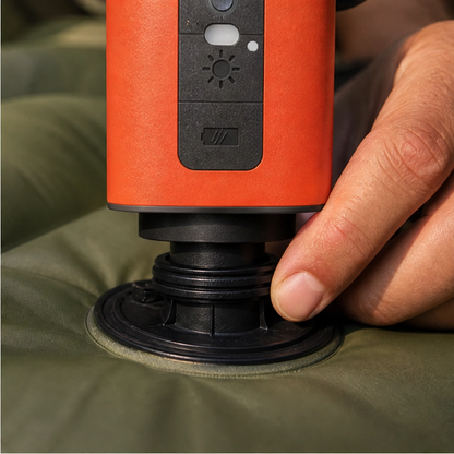 maviglow™ – Cordless USB-Rechargeable Mini Air Pump with LED Light  