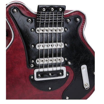 Y2k Style Vintage Guitar Shaped Bag For Girls