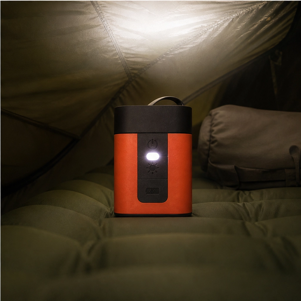 maviglow™ – Cordless USB-Rechargeable Mini Air Pump with LED Light  