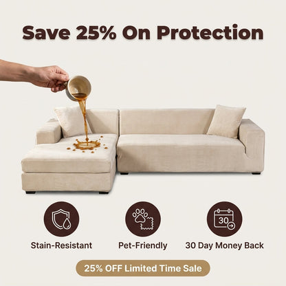 Premium Universal Sofa Cover - Complete Stain Protection
