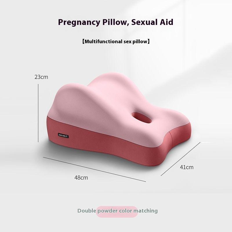 CozyComfort Pregnancy Pillow: Butt & Waist Support for Couples
