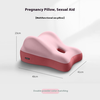 CozyComfort Pregnancy Pillow: Butt & Waist Support for Couples
