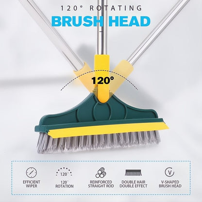 2-in-1 Floor Brush – Deep Cleaning for Corners & Joints