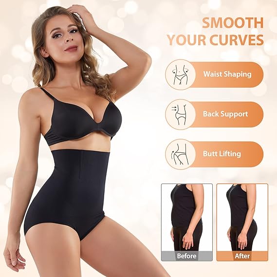 High Waist Tummy Control Shapewear Panties