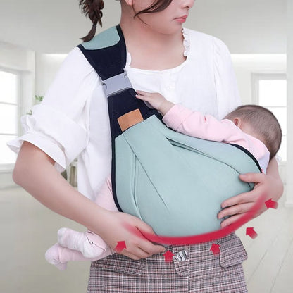 Baby Warrior™ — Stay Close, Hands-Free, and Sweat-Free All Day Long
