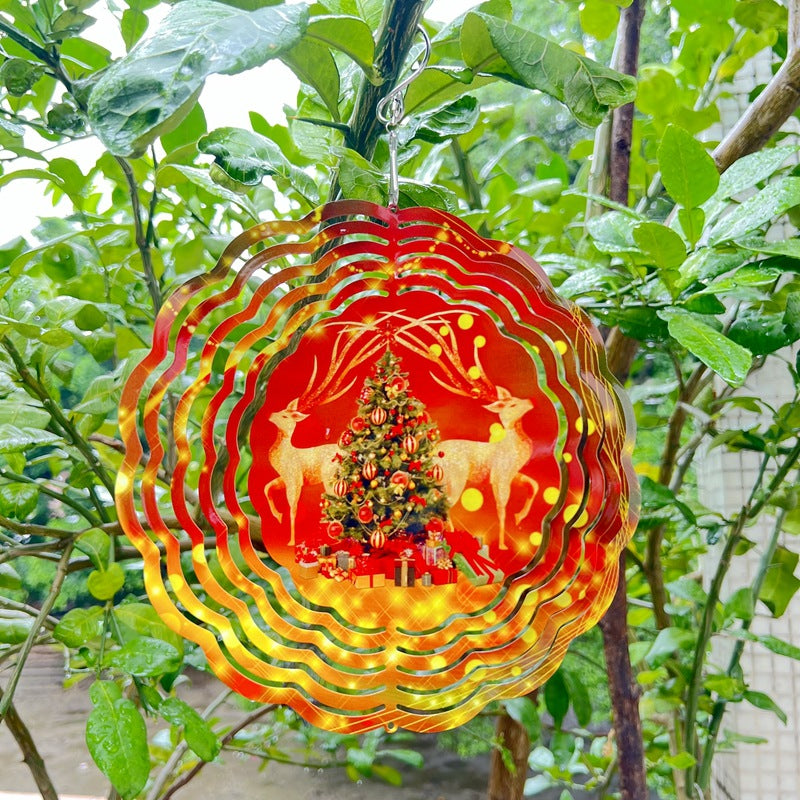 3D Effect Wind Spinners