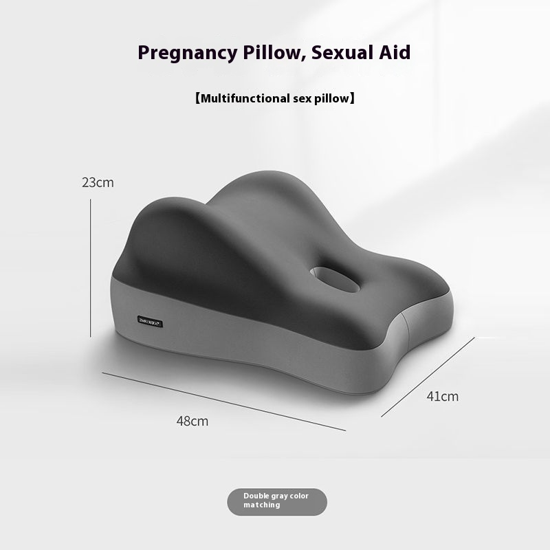 CozyComfort Pregnancy Pillow: Butt & Waist Support for Couples