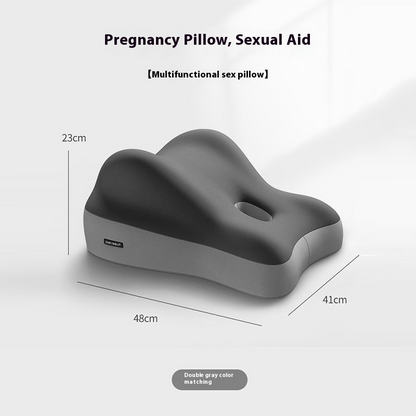 CozyComfort Pregnancy Pillow: Butt & Waist Support for Couples
