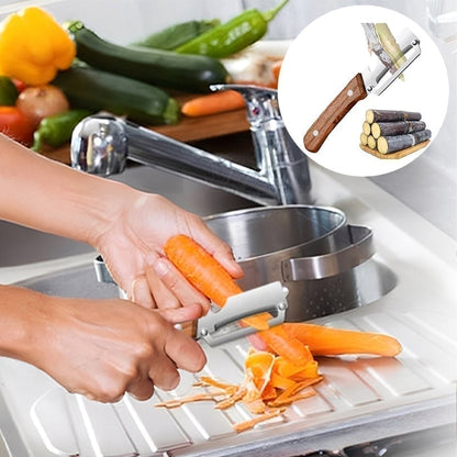 TitanSlice Peeler — Effortless Razor-Thin Peels That Make Kitchen Prep a Breeze