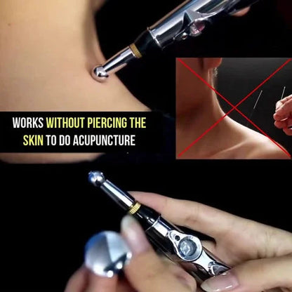 Massage electronic acupuncture pen