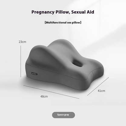 CozyComfort Pregnancy Pillow: Butt & Waist Support for Couples