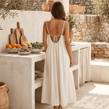 ✨Elegant Backless Cami Dress for Romantic Moments