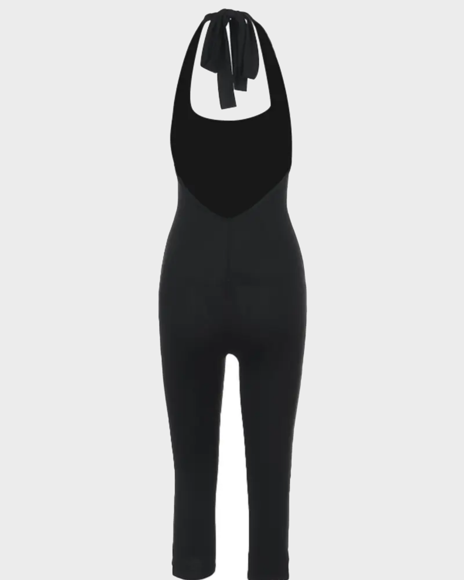 Women's Solid Color Sleeveless Jumpsuit Casual Comfy Skinny Fit