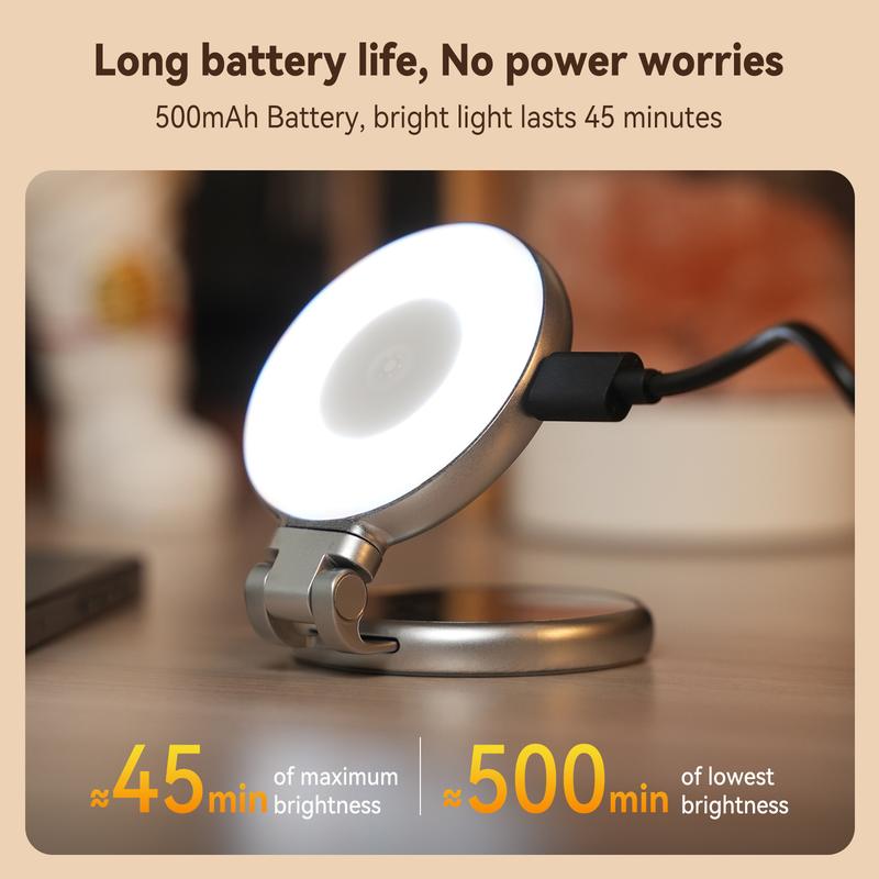 3-in-1 Magnetic Beauty Selfie Light for Phones