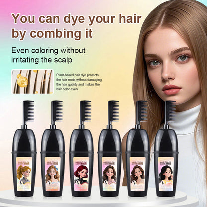 HerbaComb – 3-in-1 Herbal Hair Coloring Comb