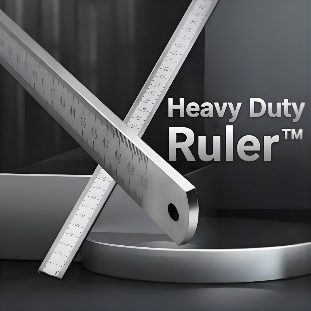 Heavy Duty Ruler™ – Engineered for Tough, Daily Use