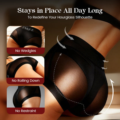 CurveEase – High-Waisted Tummy Control Boyshorts