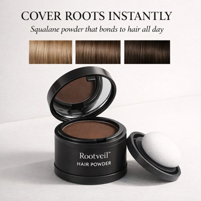 Lushade™ – Instant Scalp & Root Cover Hairline Powder + 50% OFF