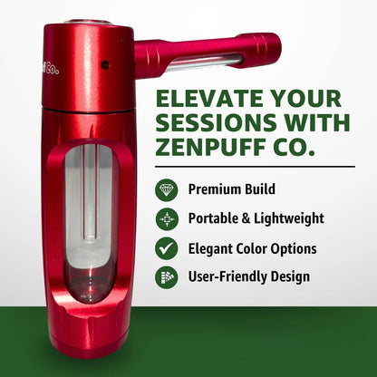 ZenPuff Bubbler - Cooler, Smoother Hits Instantly + 50% OFF