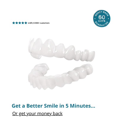 The AuraSmile Veneers - Perfect Smile in 5 Minutes, Dentist-Free Results, and Confidence Boost + 50% OFF